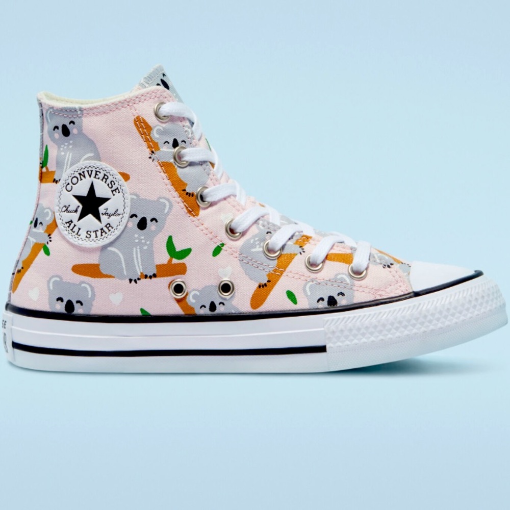 Rare Chuck Taylor All Star Explore Nature High Top.   Fit 5.5 big girl as well